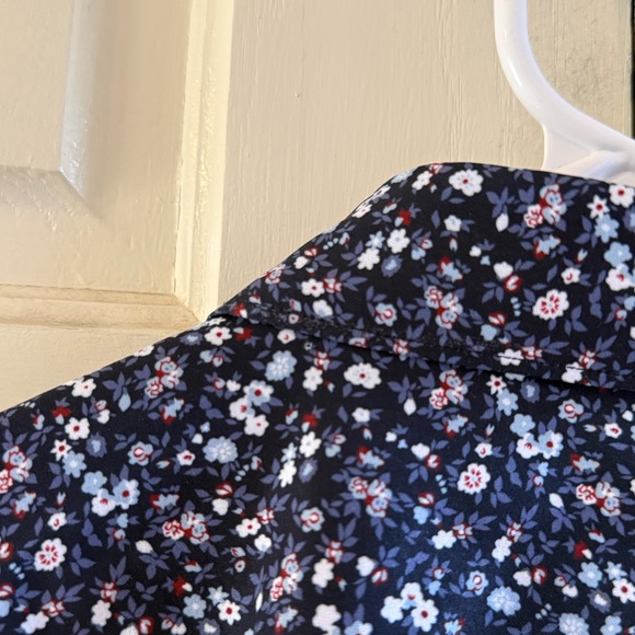 Denim & Flower Men’s Navy Floral Button Down Shirt - Picture 8 of 8